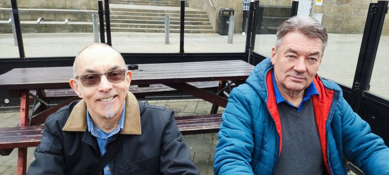 Hadyn Collings and Barry Webb